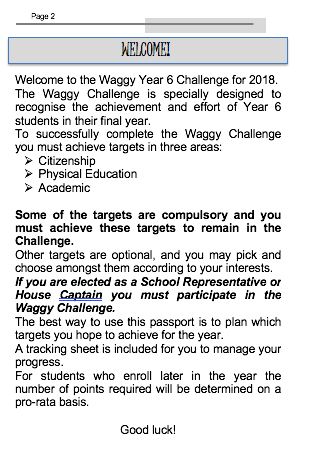 Waggy Challenge 2