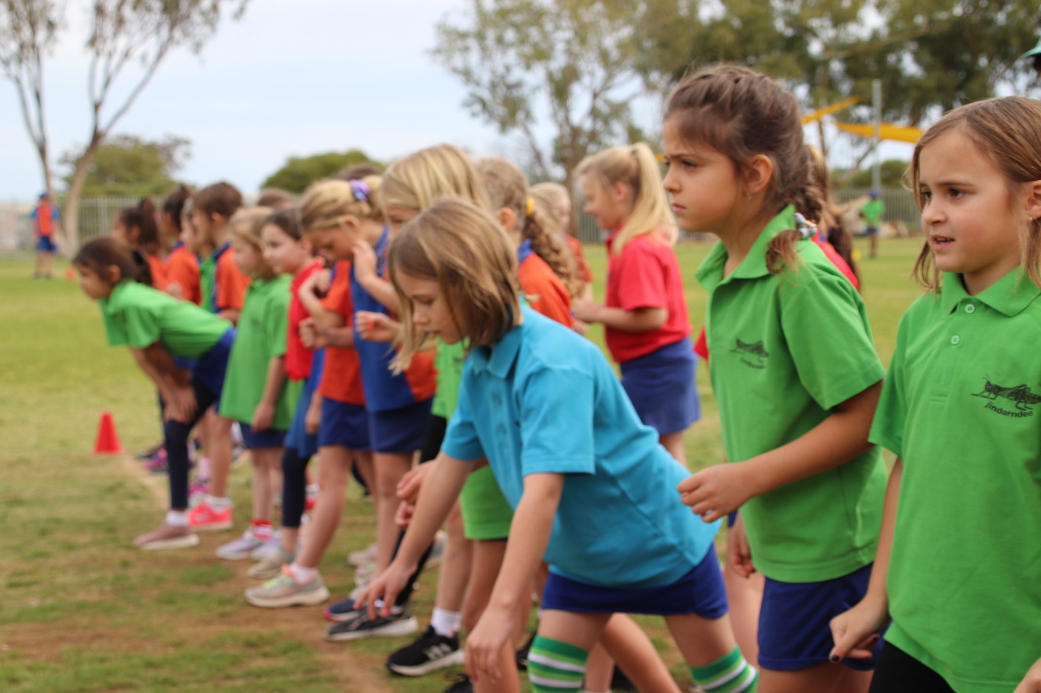 Year 2 Girls Cross Country - Waggrakine Primary School